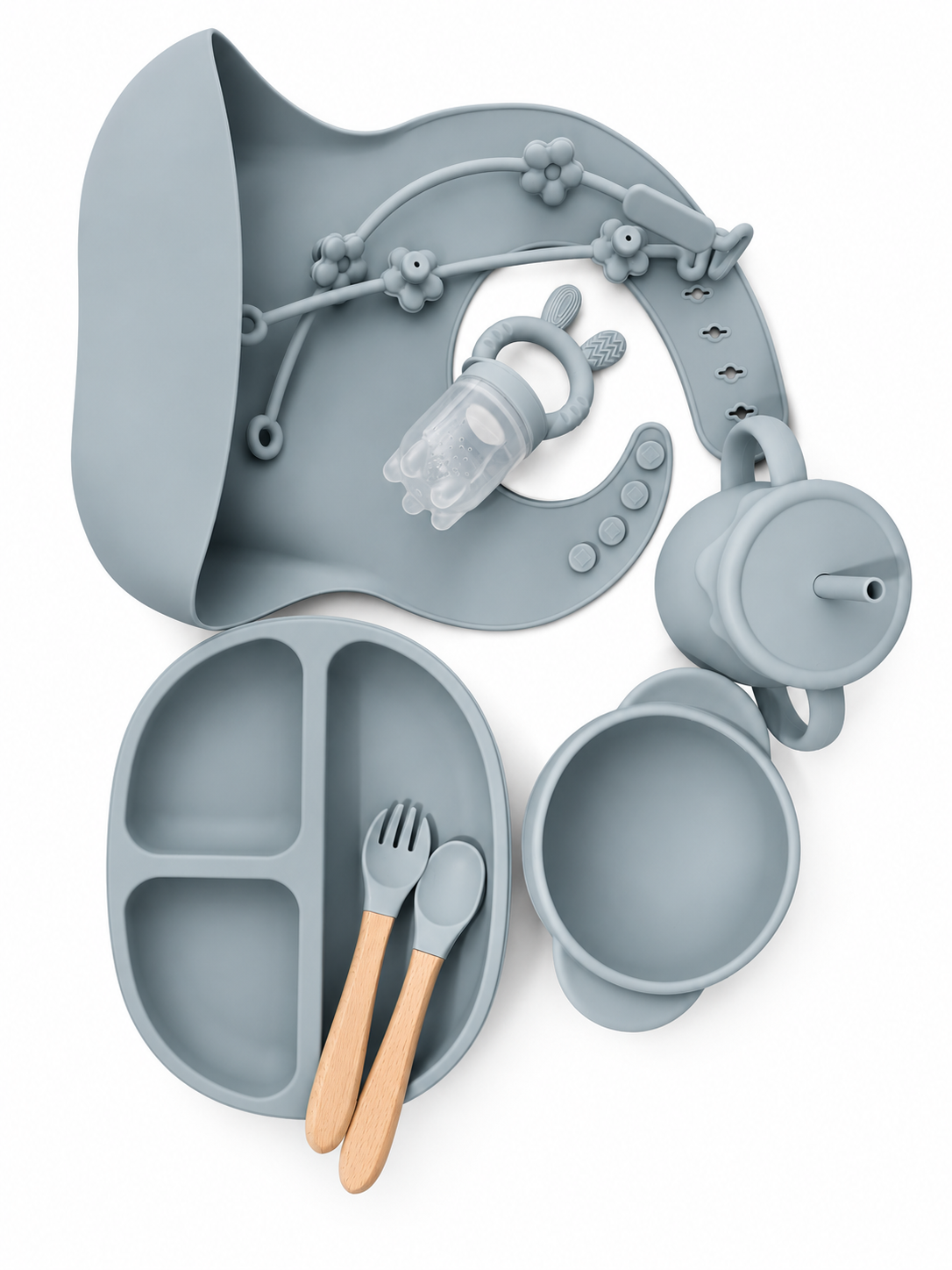 Silicone Mealtime Gift Set