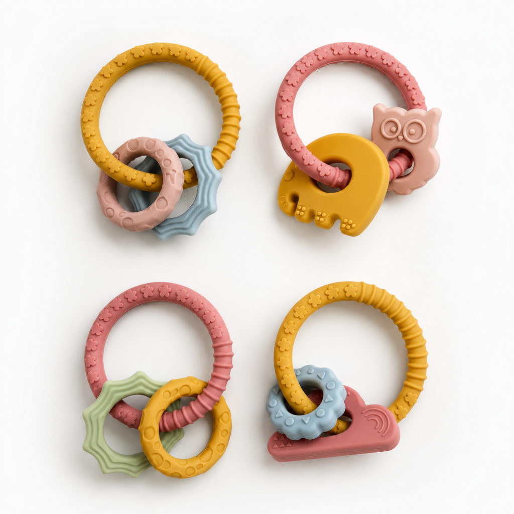 Wilde Ring Silicone Sensory Teether