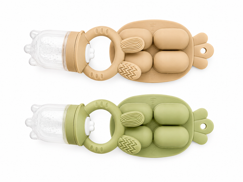 Bunny Snack & Freeze Feeder Set