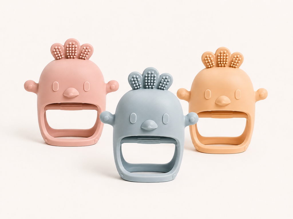 Silicone Teething Mitten